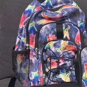 Pottery Barn Teen Cats in Space Backpack